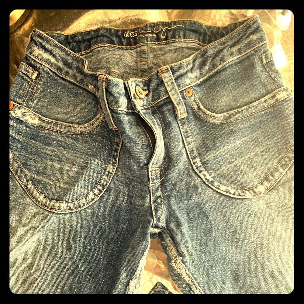 Guess straight leg jeans size 26